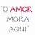 Stencil OPA 14x14 2688 Frase O Amor Mora Aqui - Imagem 1