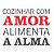 Stencil Opa 15x20cm 2705 Frase Cozinhar com Amor - Imagem 1