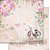 Papel Scrapbook Litoarte 30,5x30,5 SD1-095 Bicicleta e Flores - Imagem 1