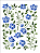 Stencil Opa 15x20cm 3348 Estamparia Floral III - Imagem 1