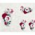 Slim Paper Decoupage Litoarte 47,3x33,8 SPL-042 Rosa Vermelha e Branca - Imagem 1