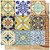 Papel Scrapbook Litoarte 30,5x30,5 SD-564 Azulejos e Tijolos - Imagem 1