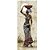 Papel Decoupage Arte Francesa Litoarte AFVM-055 17x42cm Angolana Pote na Cabeça - Imagem 1