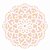 Stencil OPA 14x14 2696 Mandala Flor de Lotus - Imagem 1