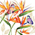 Guardanapo Parrot Flower 1332713 PPD com 2 peças - Imagem 1
