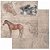Papel Scrapbook 30x30 2793 Animal Cavalos 1 OPADECOR - Imagem 1
