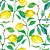Guardanapo Beautiful Lemons 1333159 PPD com 2 peças - Imagem 1