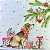 Guardanapo Natal Christmas Dog 3334132 PPD com 2 peças - Imagem 1