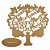 Enfeite de Mesa Árvore com Palavras 20,5x20cm em MDF - Imagem 2