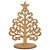 Enfeite de Mesa Árvore de Natal Estrela 16x12x4cm em MDF - Imagem 1