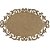 Moldura Oval Ornamental 15x10cm em MDF - Imagem 1