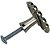 Puxador Pétalas com Parafuso em Metal Niquel 3,3x2cm - Imagem 3