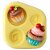 Molde de Silicone Cupcakes 8x7,5cm 410853 para Biscuit Blue Star - Imagem 2