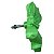 Puxador de Gaveta Laço Verde Menta 5x7cm Resina - Imagem 2
