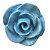 Puxador de Gaveta Rosa Azul Bebê 4,5x4,5cm Resina - Imagem 1