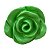 Puxador de Gaveta Rosa Verde Menta 4,5x4,5cm Resina - Imagem 1