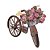 Aplique Litoarte APM8-1068 8cm Bicicleta com Rosas - Imagem 1