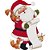 Aplique Litoarte APMN8-142 8cm Natal Papai Noel Vintage II - Imagem 1