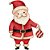 Aplique Litoarte APMN8-162 8cm Natal Papai Noel - Imagem 1