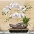 Papel Decoupage Arte Francesa Litoarte AFQ-398 Orquídea Branca 21x21cm - Imagem 1