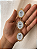 Relicários Triplos Personalizados para buquê| Dourado - Imagem 3