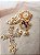 Terço de noiva personalizado de nossa Senhora Aparecida com Relicário/Dourado - Imagem 2