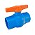 Registro Esfera Soldável- Irrigação- Azul- Dn20mm- 5pçs - Imagem 1