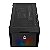 GABINETE GAMER MANCER NAROK V2 RAINBOW PRETO MID TOWER - Imagem 2