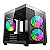 GABINETE GAMER AIGO APOLLO A275 PRETO MINI TOWER - Imagem 1