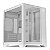 GABINETE GAMER MANCER CV100 BRANCO MID TOWER - Imagem 1