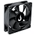COOLER FAN RISE MODE BLACK 80MM PRETO - Imagem 4