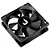 COOLER FAN RISE MODE BLACK 80MM PRETO - Imagem 3
