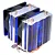 AIR COOLER RISE MODE GAMER G700 LED AZUL - Imagem 7