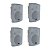 Kit 2 Pares Caixa Para Sonorização de Ambiente 30W 5 polegadas LSA05 WH - LEXSEN - Imagem 1