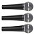 Kit 3 Microfones Vocal Dinâmico com Maleta SK-M58 - SKYPIX - Imagem 3