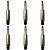 Kit 6 Conectores P10 Macho Estéreo Linha PLG SA2X - SANTO ANGELO - Imagem 1