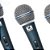 Kit com 3 Microfone Com Fio Dinâmico TRIO-50B SW - TSI - Imagem 5