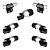 Kit Com 7 Microfones Para Bateria Com Maleta MXDS7 - YOGA - Imagem 3