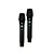 Microfone Profissional de Mão Duplo Sem Fio TSI-8299-UHF - TSI - Imagem 2