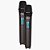 Microfone Sem Fio Duplo UHF Multifrequencia TMJ-800 - TAGSOUND - Imagem 5