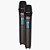 Microfone Sem Fio Duplo UHF Multifrequencia TMJ-800 - TAGSOUND - Imagem 2
