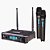 Microfone Sem Fio Duplo UHF Multifrequencia TMJ-800 - TAGSOUND - Imagem 1