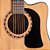 Violão 6 Cordas de Aço Dreadnought Elétrico Com Cutway AD5CE-A-U - WASHBURN - Imagem 2
