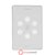 Amplificador de Parede Para Sonorização de Ambiente 60W Branco HS WALL - FRAHM - Imagem 1