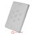 Amplificador de Parede Para Sonorização de Ambiente 60W Branco HS WALL - FRAHM - Imagem 3