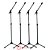 Kit Com 4 Pedestais Tipo Girafa Para Microfone PSU 0135 - RMV - Imagem 1
