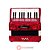 Acordeon 8 Baixos BAC08-PRD - BENSON - Imagem 2