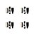 Kit 4 Conectores XLR Macho Linha PLG SA2X - SANTO ANGELO - Imagem 4