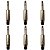 Kit 6 Conectores P10 Macho Estéreo Linha PLG SA2X - SANTO ANGELO - Imagem 1