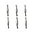 Kit 6 Conectores P10 Macho Linha PLG P10 NINJA - SANTO ANGELO - Imagem 1